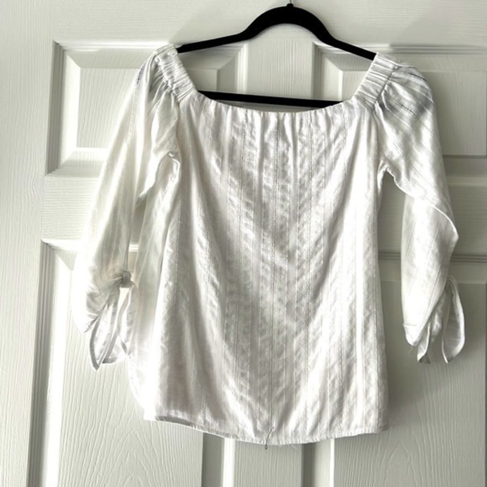 Bailey 44 White Off The Shoulder Top Size XS